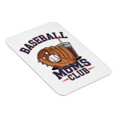 Baseball Mütter Club Muttertag Magnet (Rechte Seite)