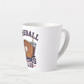Baseball Mütter Club Muttertag Milchtasse (Rechte Ecke)