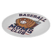 Baseball Mütter Club Muttertag Schneidebrett (Ecke)