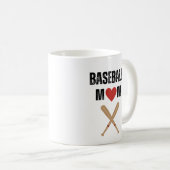 Baseball-Mutter Kaffeetasse (VorderseiteRechts)