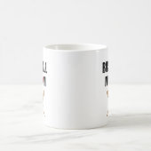 Baseball-Mutter Kaffeetasse (Mittel)
