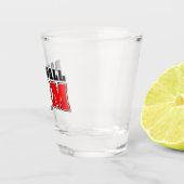 Baseball-Mutter Schnapsglas (Rechts)