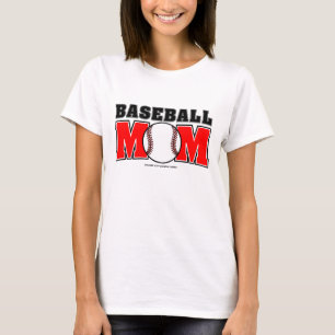 Baseball-Mutter-Screwball-Grafiken T-Shirt