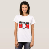 Baseball-Mutter T-Shirt (Vorne ganz)