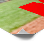 Baseball-MVP Foto durch benutzerdefinierten ersetz Poster (Ecke)
