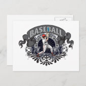 Baseball My Sport Postkarte (Vorne/Hinten)