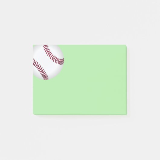 Baseball nach den Notizen (Vorderseite)