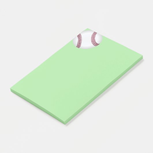 Baseball nach den Notizen (angewinkelt)