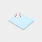 Baseball nach den Notizen (angewinkelt)