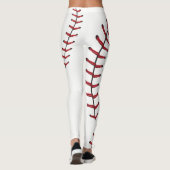 Baseball näht Jahreszeit Leggings (Rückseite)