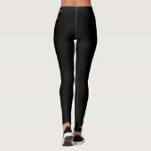 Baseball näht Jahreszeit Leggings (Rückseite)