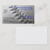 Baseball näht Schwarzweiss Visitenkarte (Vorne/Hinten)