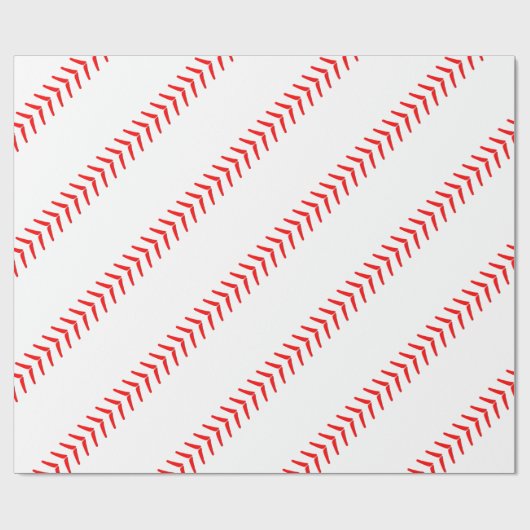 Baseball-Nähte festigen Baseball-Party-Geschenkpap Geschenkpapier (Flach)