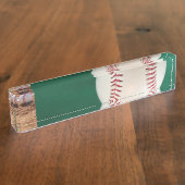 Baseball namensplakette (Seite)