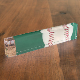 Baseball namensplakette