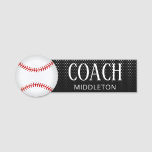Baseball Namensschild