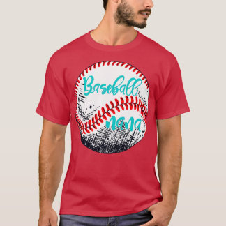 Baseball Nana Baseball Lover Geschenk T-Shirt