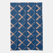 Baseball-Navy Geschirrtuch (Vertikal)