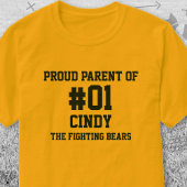 Baseball Navy Gold Team T-Shirt