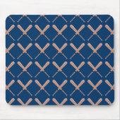 Baseball-Navy Mousepad (Vorne)