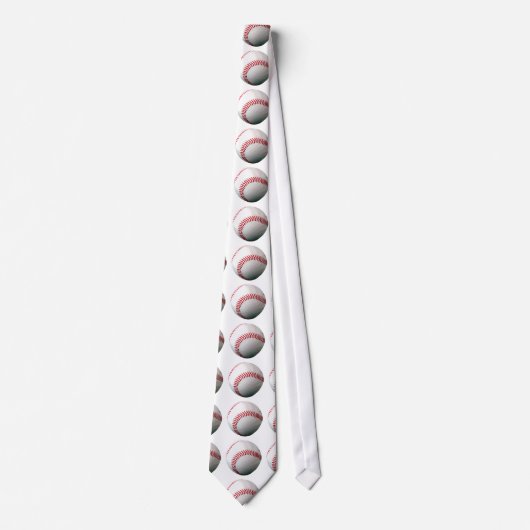 Baseball Neckwear Krawatte (Vorderseite)