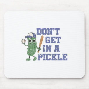 Baseball nicht in eine Klappe kommen Mousepad