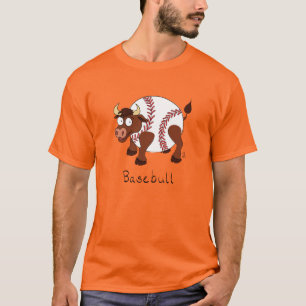 Baseball Niedlich Kids Cartoon Sports T-Shirt