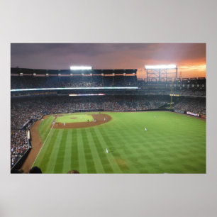 Baseball Night Poster