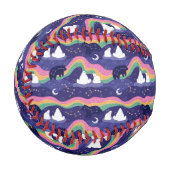 Baseball Northern Lights (Vorderseite Links)