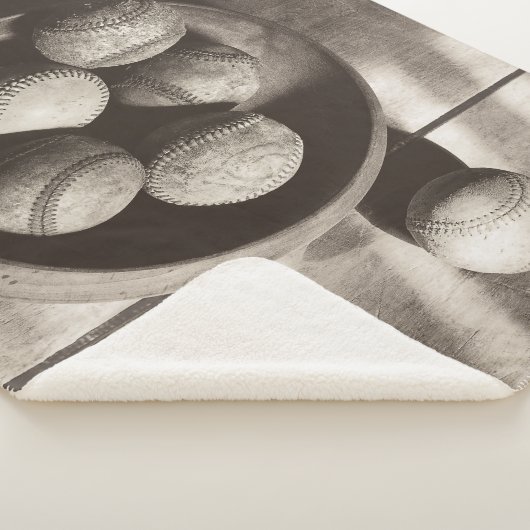 Baseball-Nostalgie - Baseball Sherpadecke (3/4)