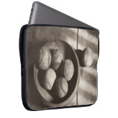 Baseball Nostalgie - Baseballs Laptopschutzhülle (Vorne Rechts)