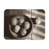 Baseball Nostalgie - Baseballs Magnet (Horizontal)