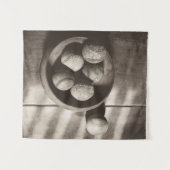 Baseball Nostalgie - Baseballs Wandteppich (Vorderseite (Horizontal))