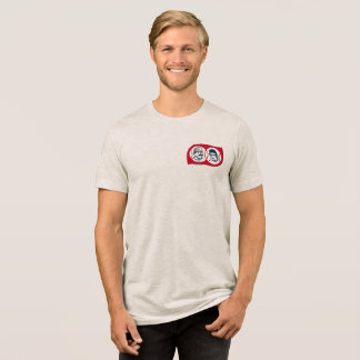 Baseball-Nostalgie-Logo & Zaun Tri-Blend Shirt