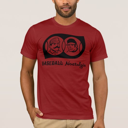 Baseball-Nostalgie T-Shirt (Vorderseite)