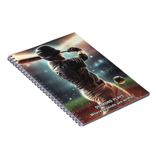 Baseball-Notebook-Journal Notizblock (Rechte Seite)