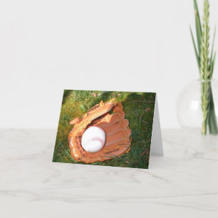 Baseball Notecard Karte