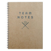 Baseball Notes- for Coaches, Players & Fans Notizblock (Vorderseite)