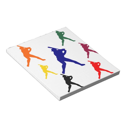 BASEBALL NOTIZBLOCK (angewinkelt)