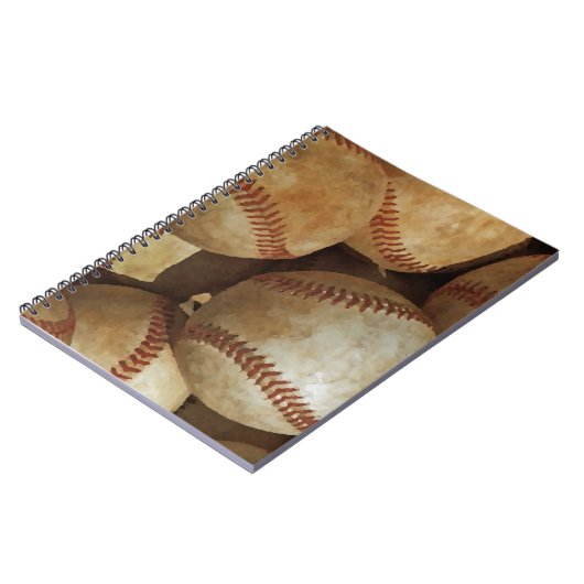 Baseball Notizblock (Linke Seite)