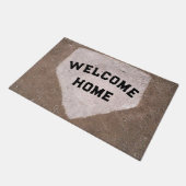 Baseball Novelty Fußmatte (Schrägansicht)