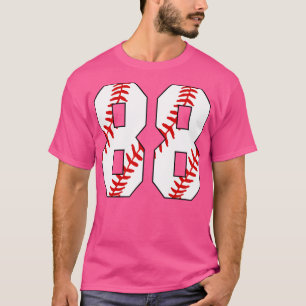 Baseball Number 88 88 Baseball Jersey Favorite Pl T-Shirt