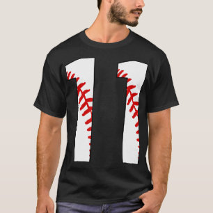 Baseball Nummer 11 11 Baseball Jersey Favorite Pl T-Shirt