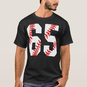 Baseball Nummer 65 65 Baseball Jersey Favorite Pl T-Shirt
