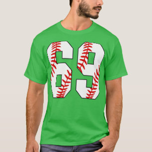 Baseball-Nummer 69 69 Baseball Jersey Favorite Pl T-Shirt