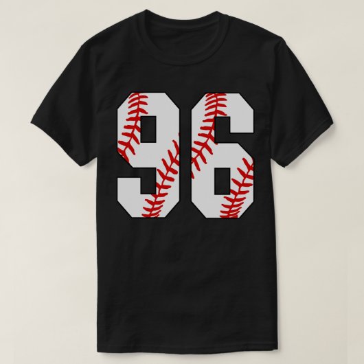Baseball-Nummer 96 96 Baseball Jersey Favorite Pl T-Shirt (Design vorne)