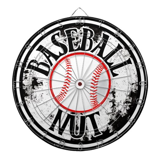 Baseball-Nuss-Dartscheibe Dartscheibe (vorne)