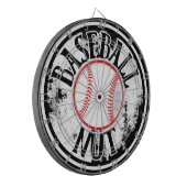 Baseball-Nuss-Dartscheibe Dartscheibe (Vorderseite Links)