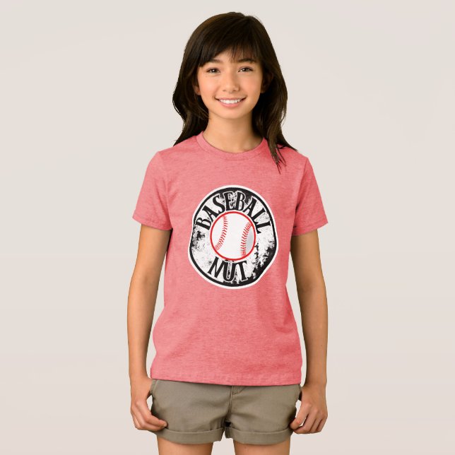 Baseball-Nuss-T - Shirt (Vorderseite Voll)