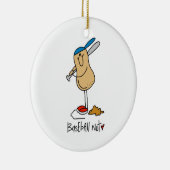 Baseball Nut T - Shirt und Geschenke Keramikornament (Rechts)